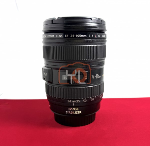 [USED-PJ33] Canon 24-105mm F4 L IS USM EF, 85% Like New Condition (S/N:643352)
