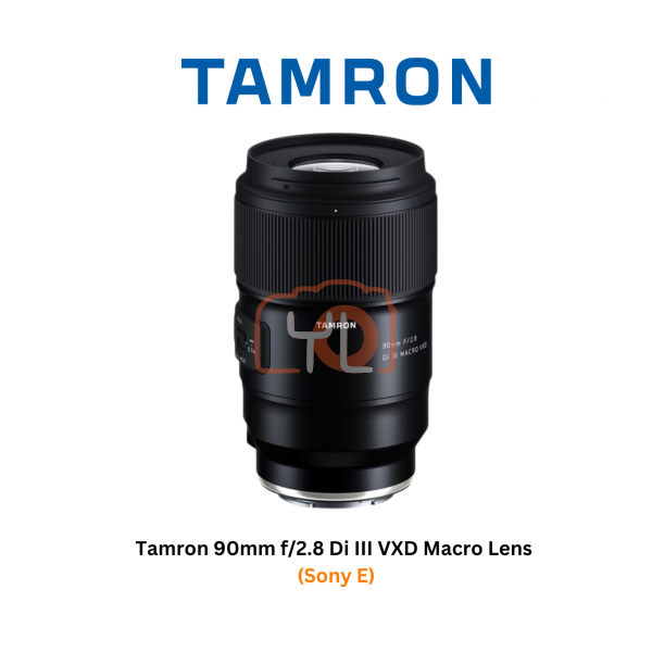 Tamron 90mm f/2.8 Di III VXD Macro Lens (Sony E)