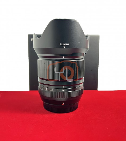 [USED-PJ33] Fujifilm 18mm F1.4 R LM WR XF  ,95% Like New Condition (S/N:1BA00694)