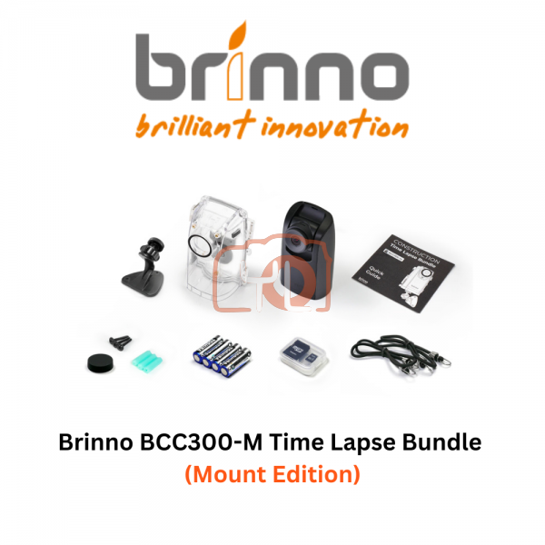 Brinno BCC300-M Time Lapse Bundle  (Mount Edition)