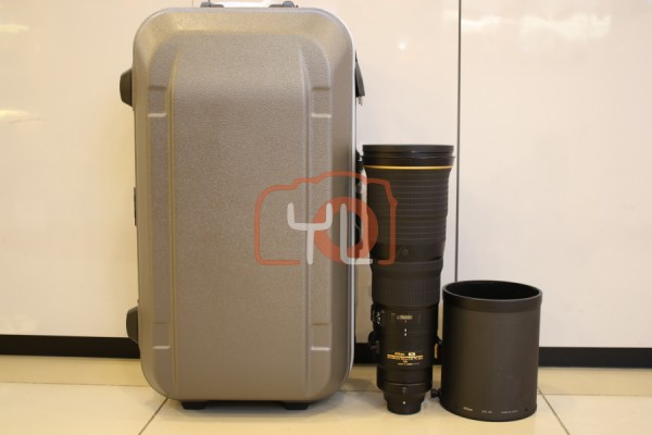 [USED-PUDU] Nikon 500mm F4E FL AF-S VR 90%LIKE NEW CONDITION SN:203244