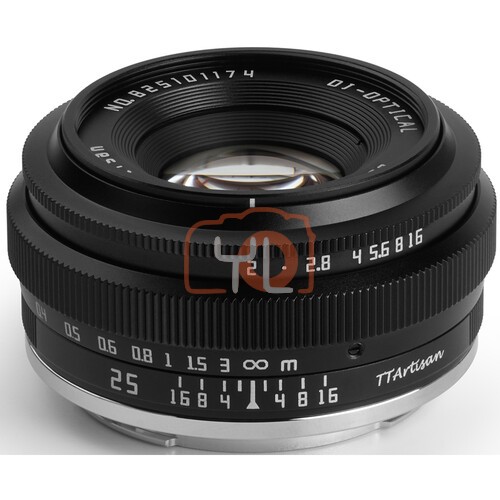 TTArtisan 25mm f/2 Lens for Canon EF-M