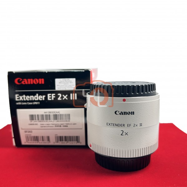 [USED-PJ33] Canon 2X Extender III Teleconverter EF , 90% Like New Condition (S/N:8830000649)