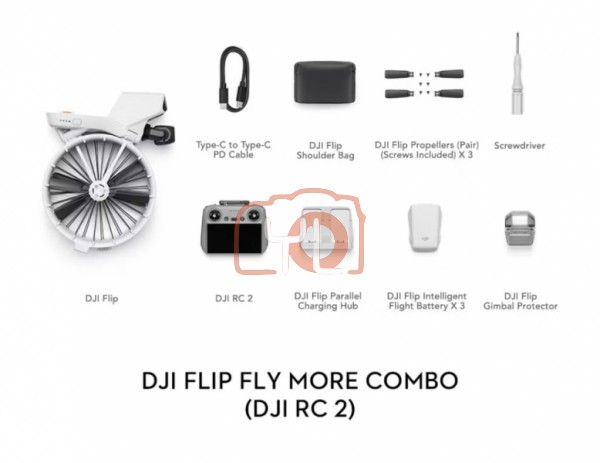 DJI FLIP Fly More Combo (DJI RC 2) (GL)