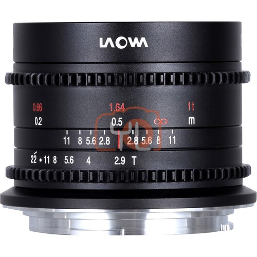 Laowa 9mm T2.9 Zero-D Cine Lens - Fujifilm X-Mount
