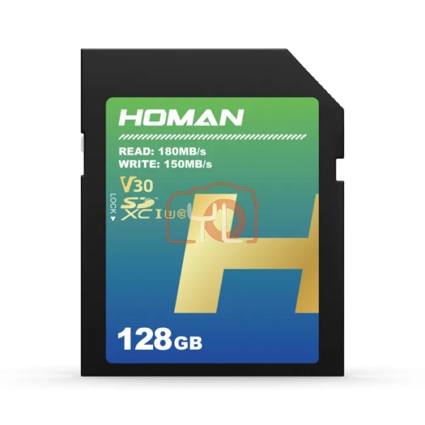 Homan UHS-I SD Card (V30) - 128GB