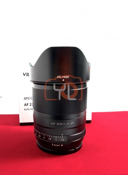 [USED-PJ33] Viltrox 23mm F1.4 AF STM ED AF APS-C (Fujifilm X), 95% Condition Like New (S/N:09A2139359)