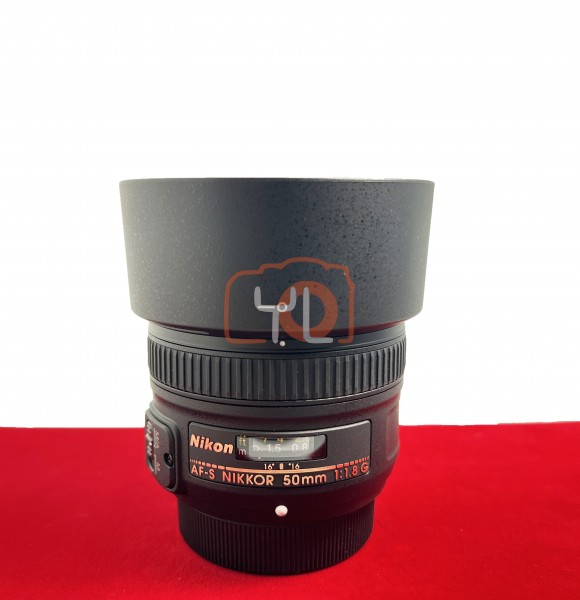 [USED-PJ33] Nikon 50mm F1.8 G AFS , 95% Like New Condition (S/N:2489446)