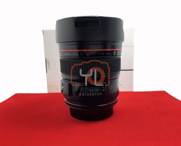[USED-PJ33] Canon 14MM F2.8 L II EF USM EF , 80% Like New Condition (S/N:1885874)