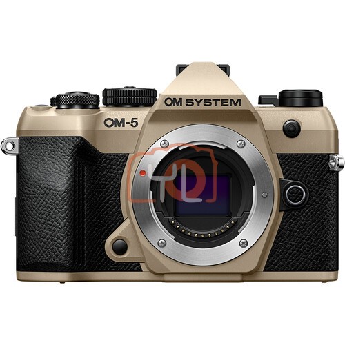 OM SYSTEM OM-5 Mark II Mirrorless Camera (Sand Beige)