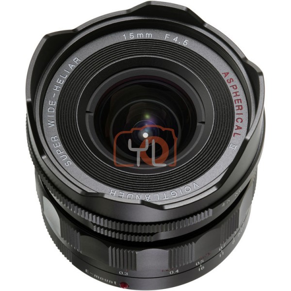 Voigtlander Super Wide-Heliar 15mm f4.5 Aspherical Lens (Sony E)