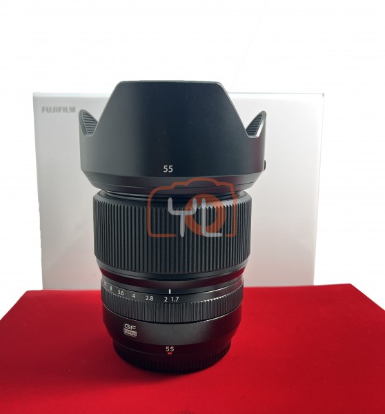 [USED-PJ33] Fujifilm GF 55mm F1.7 R WR, 95% Like New Condition (S/N:48A00788)
