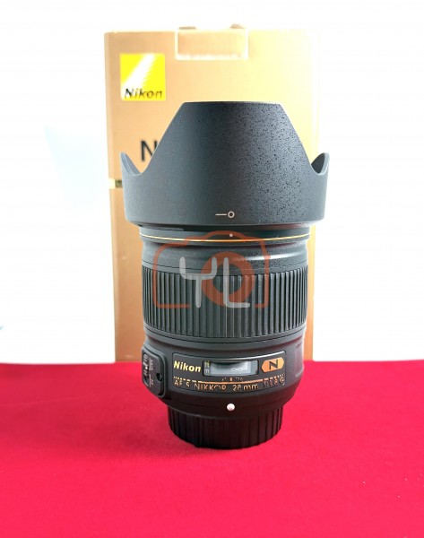 [USED-PJ33] Nikon 28mm F1.8G AFS ,90% Like New Condition (S/N:213429)