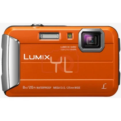 Panasonic Lumix DMC-FT30 Tough Shockproof, Dustproof and Freezeproof Compact Camera  (Orange) - （Free Sandisk 16GB 90MB  Extreme SD Card & PHS33V2 Case）