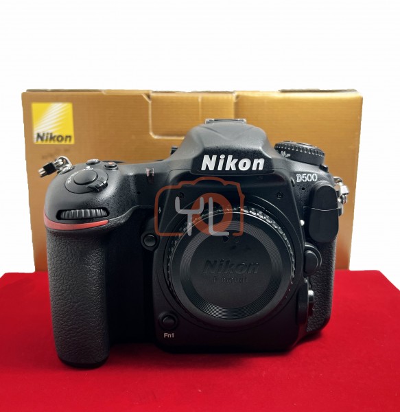 [USED-PJ33] Nikon D500 Body (Shutter Count :80K ), 85% Like New Condition (S/N:8505271)