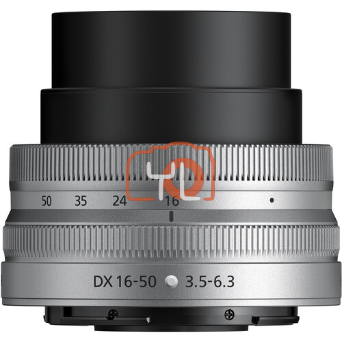 Nikon Z fc DX-Format Camera with NIKKOR Z DX 16-50mm f/3.5-6.3 VR Lens,  Silver 1675