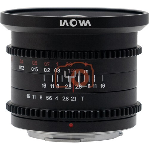 Optics Laowa Zero-D Cine 6mm T2.1 Lens (MFT, Feet/Meters)
