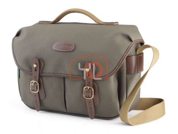 Billingham Hadley Pro Camera Bag (Sage FibreNyte/Chocolate Leather, 8.5L)
