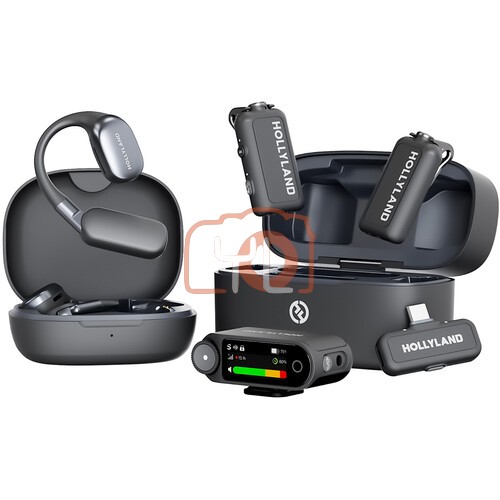 Hollyland LARK MAX 2 Ultimate Combo 2-Person Wireless Microphone System for Cameras and Mobile Devices
