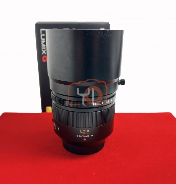 [USED-PJ33] Panasonic 42.5mm F1.2 Lumix G Leica DG Nocticron ASPH, 95% Like New Condition (S/N:XT7AN001104)
