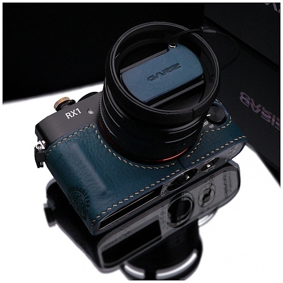 Gariz Genuine Leather HC-RX1BG Camera Metal Half Case for Sony RX1