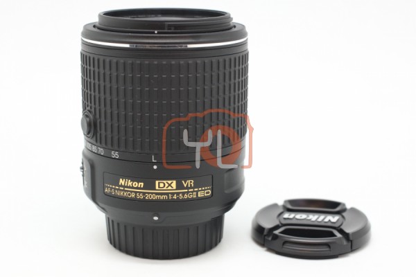[USED-PUDU] Nikon DX 55-200mm F4-5.6G ED VR II 95%LIKE NEW CONDITION SN:20693773