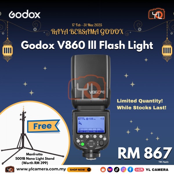 Godox Ving V860III TTL Li-Ion Flash Kit for Sony Cameras