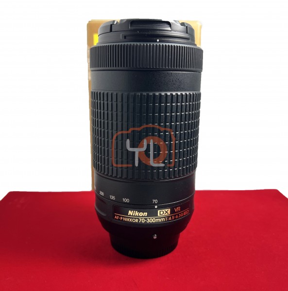 [USED-PJ33] Nikon 70-300mm F4.5-6.3 G DX VR AFP , 95% Like New Condition (S/N:20192053)