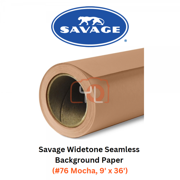 Savage Widetone Seamless Background Paper (#76 Mocha, 9' x 36')