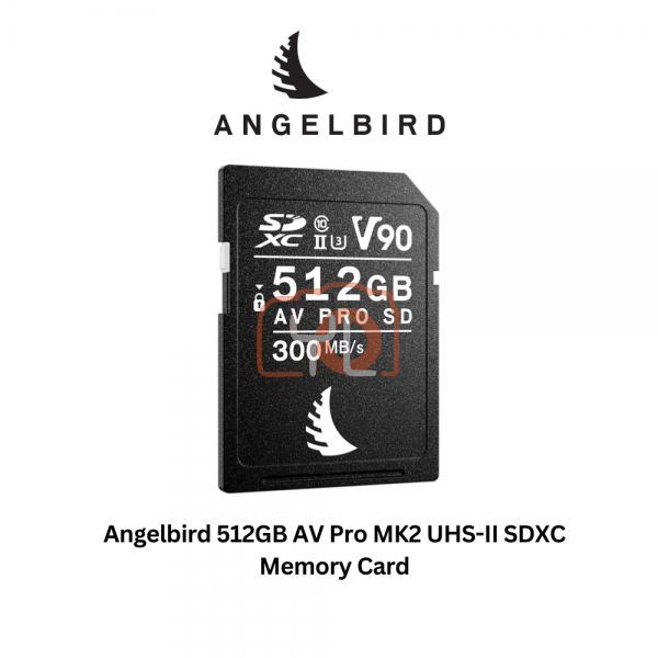 Angelbird 512GB AV Pro MK2 UHS-II SDXC Memory Card