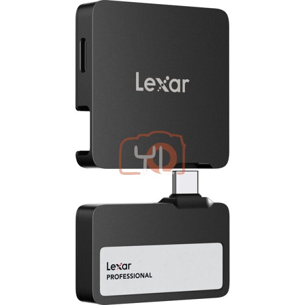 Lexar 1TB Professional Go USB 3.2 Gen 2 Portable SSD with Hub