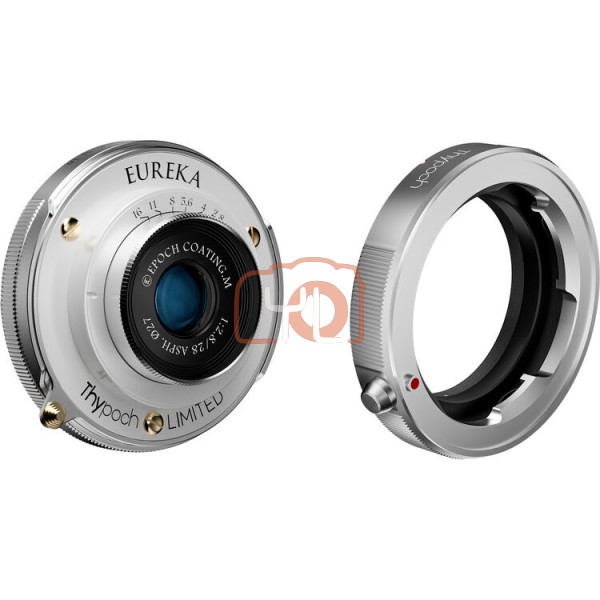 Thypoch Eureka 28mm f2.8 Lens (Leica M-Mount with X-Mount Adapter, Pearl White)