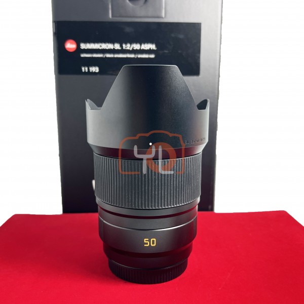 [USED-PJ33] Leica 50mm F2 Summicron-SL ASPH 11193 , 95% Like New Condition (S/N:4863404)