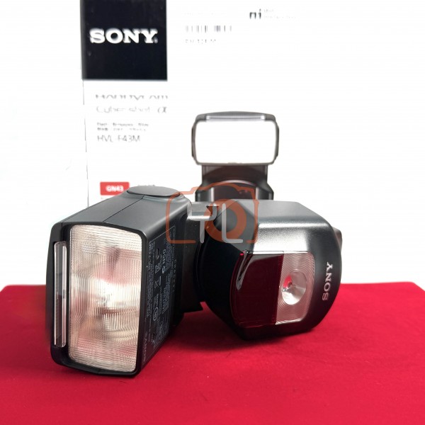 [USED-PJ33] Sony HVL-F43M Flash, 90% Like New Condition (S/N:2003603)