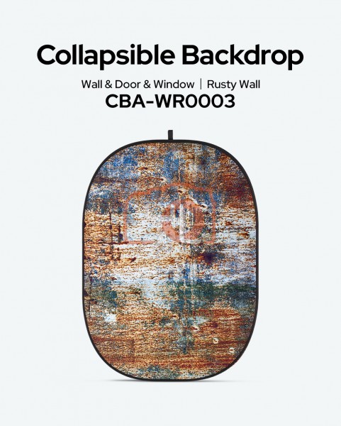 Godox CBA-WR0003 Rusty Wall Collapsible Backdrop