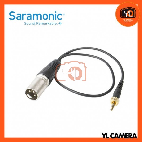 Saramonic SR-UM10-C35XLR Locking 3.5mm TRS to XLR-Male Output Cable for Wireless Receivers