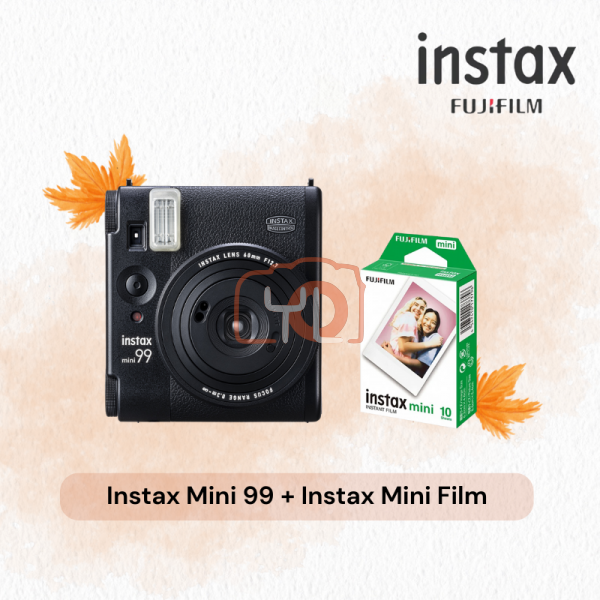 FUJIFILM INSTAX MINI 99 Instant Film Camera - Soft Bundle