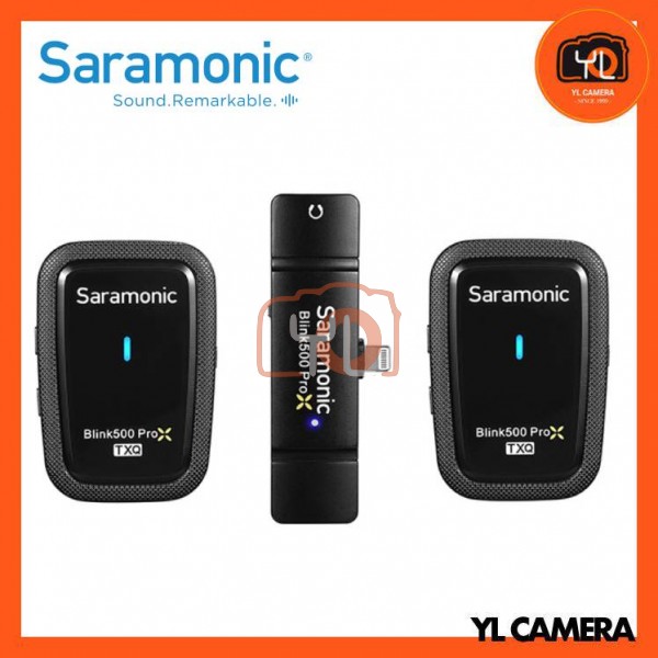 Saramonic Blink500 ProX Q4 2.4GHz Dual-Channel Wireless Microphone System