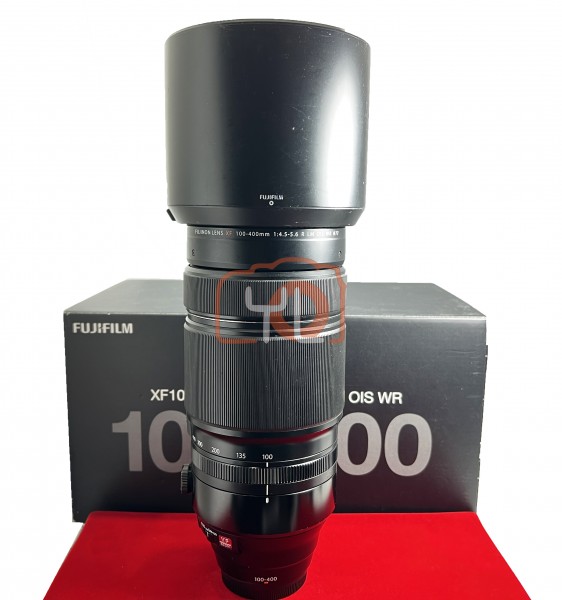 [USED-PJ33] Fujifilm 100-400MM F4.5-5.6 R LM OIS WR Lens , 80% Like New Condition, (S/N:78A20107)