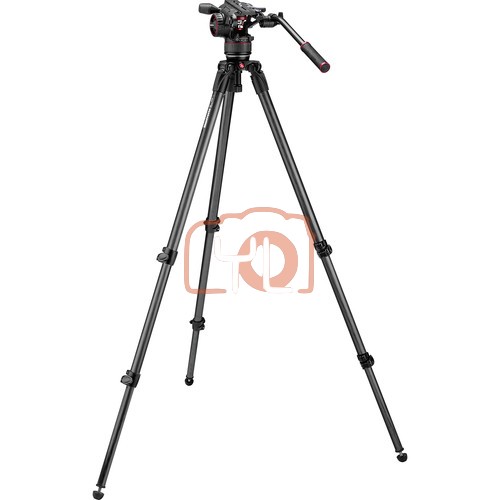 Manfrotto MVKN8C Nitrotech N8 Video Head With 535 Single Tripod Kit