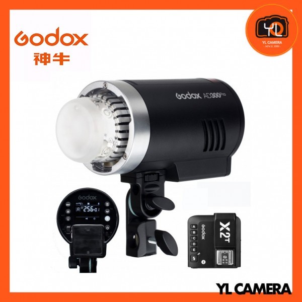 Godox AD300Pro Outdoor Pocket Flash + X2T-F 2.4 GHz TTL Wireless Flash Trigger Combo Set (For Fujifilm)