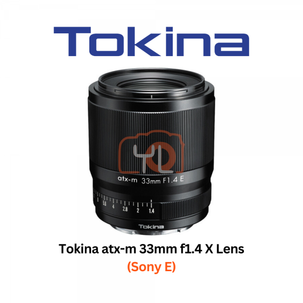 Tokina atx-m 33mm f1.4 X Lens for Sony E