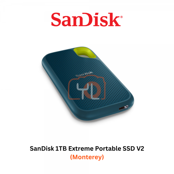 SanDisk 1TB Extreme Portable SSD V2 (Monterey)