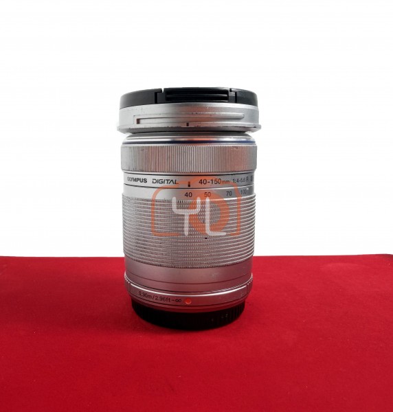 [USED-PJ33] Olympus 40-150mm F4-5.6 R M.Zuiko Digital (Silver) , 75% Like New Condition (S/N:ABKD62023)