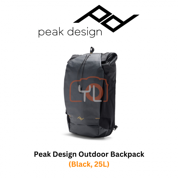 Peak Design Outdoor Backpack (Black, 25L)