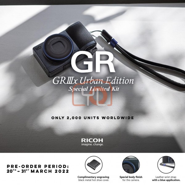 Ricoh GR IIIx Urban Edition - Special Limited Kit