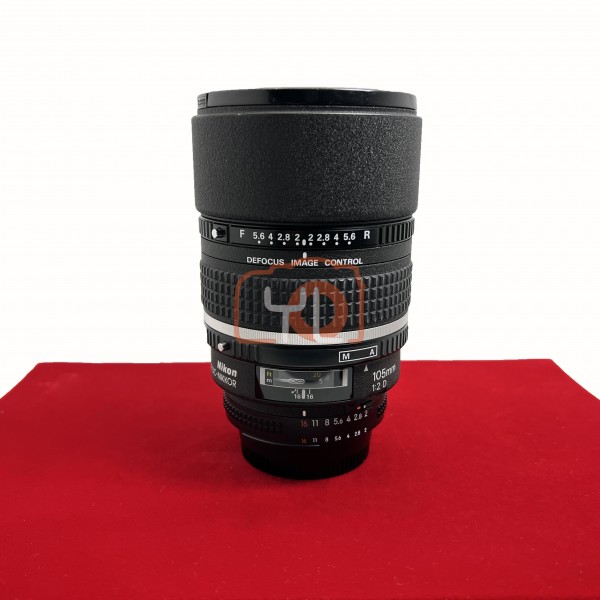 [USED-PJ33] Nikon 105mm F2D AF DC Lens, 90% Like New Condition (S/N:405776)