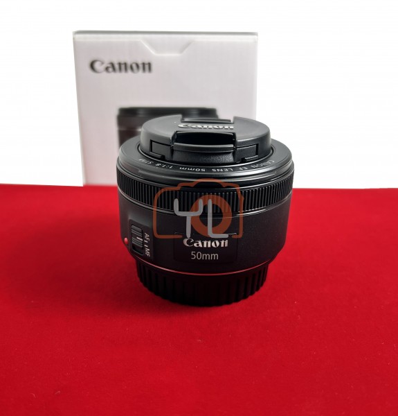 [USED-PJ33] Canon 50MM F1.8 EF STM, 95% Like New Condition (S/N:1231107818)