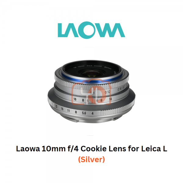Laowa 10mm f/4 Cookie Lens for Leica L (Silver)