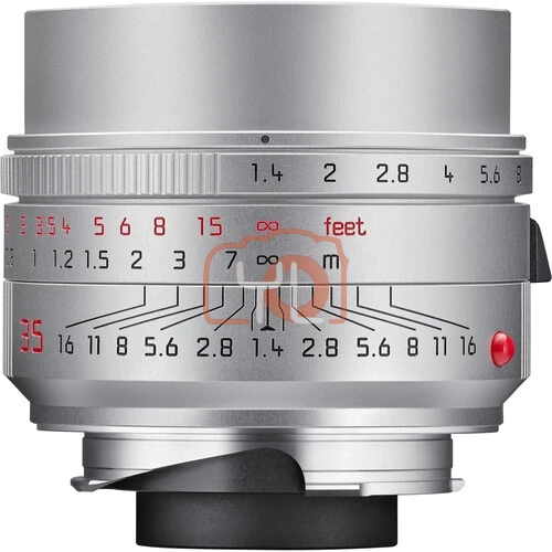Leica Summilux-M 35mm F1.4 ASPH. Lens (Silver, 2022 Version)